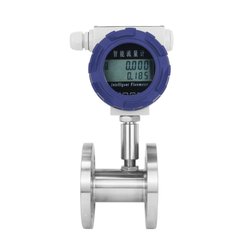 Digital turbine flow meter