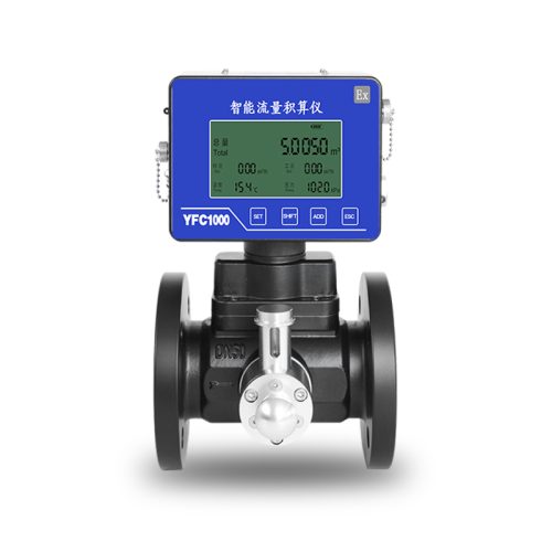Gas turbine flow meter